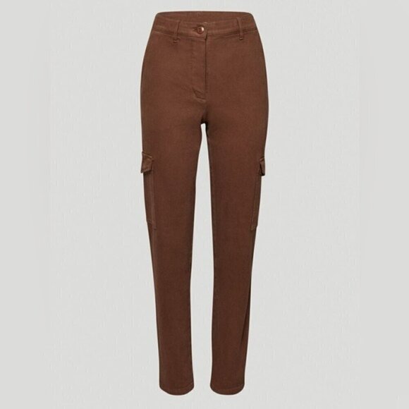 Aritzia Wilfred Free Modern high rise Cargo Pant in Gd Cognac size 4 - Picture 1 of 15